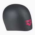Swim cap arena Long Hair asphalt/pink