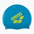 Swim cap arena Big Logo blue cosmo/artic lime