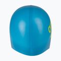Swim cap arena Big Logo blue cosmo/artic lime 5