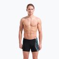 Men's swim boxers arena Basic Swim Short black/turquoise 5