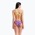 Ladies' one-piece swimsuit arena Floral Challange Back violet multi/artic lime 3