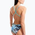 Ladies' one-piece swimsuit arena Earth View Xcriss Cross water multi/water 5