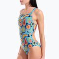 Ladies' one-piece swimsuit arena Fruits Lace Plus Back multi/turquoise / multi 4
