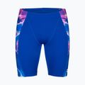Men's swim jammers arena Earth Swim Jammer neon blue/neon blue multi
