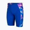 Men's swim jammers arena Earth Swim Jammer neon blue/neon blue multi 3