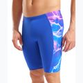 Men's swim jammers arena Earth Swim Jammer neon blue/neon blue multi 8