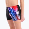Boys' swim boxers arena Loud Swim Short black/multi 4