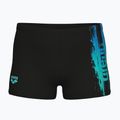 Boys' swim boxers arena Loud Swim Short black/black multi
