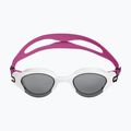 Women's swimming goggles Arena The One Plus light smoke/white/magenta 3