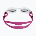 Women's swimming goggles Arena The One Plus light smoke/white/magenta 4