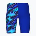 Kids' jammers arena Crowded Swim Jammer neon blue/neon blue multi 2
