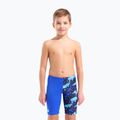 Kids' jammers arena Crowded Swim Jammer neon blue/neon blue multi 5