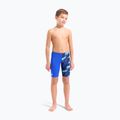 Kids' jammers arena Crowded Swim Jammer neon blue/neon blue multi 6