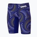 Kids' jammers arena Fireflow Swim Jammer navy/team navy yellow 3
