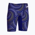 Kids' jammers arena Fireflow Swim Jammer navy/team navy yellow 4