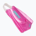 Swimming fins Arena Powerfin Pro II Flex shimmered pink 2
