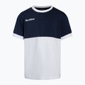 Tecnifibre Stretch white and blue children's tennis shirt 22F1ST F1