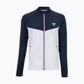 Men's tennis sweatshirt Tecnifibre Tech white 21TECHJAC