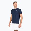 Men's tennis shirt Tecnifibre Graphic Tee Stretch merine