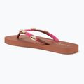 Women's Banana Moon Nilulu Seaside flip flops acajou 3