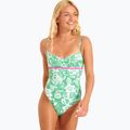 Women's one-piece swimsuit Banana Moon Rosalia Oceaneye vert