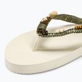 Banana Moon Luceros Tahuata ecru damsie flip flops 7