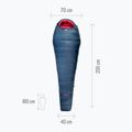 Women's sleeping bag Millet Light Down -5° blue orion 4
