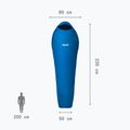 Millet Baikal 750 Long sky diver sleeping bag 4