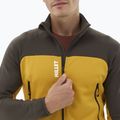 Men's Millet Fusion Grid sweatshirt safran/deep jungle 4