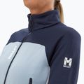 Women's sweatshirt Millet Fusion Grid foggy dew/saphir 4