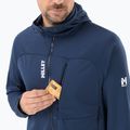Men's trekking sweatshirt Millet Lokka Hoodie III sapphire 5