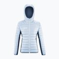 Women's insulated jacket Millet Fitz Roy Warm Hoodie iceberg/ dark denim