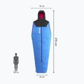 Sleeping bag Millet Bossons -10 Regular icon blue/black 4