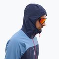 Men's softshell jacket Millet Fusion XCS Hoodie coronet blue/saphir 4