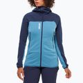 Women's sweatshirt Millet Fusion Grid Hoodie coronet blue/saphir