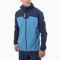 Men's softshell jacket Millet Kamet Xcs Light Hoodie coronet blue/saphir