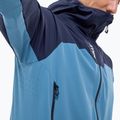 Men's softshell jacket Millet Kamet Xcs Light Hoodie coronet blue/saphir 5