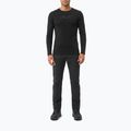 Men's long-sleeve trekking shirt Millet Ubic Wool LS Pullover black 2