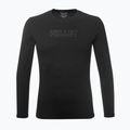 Men's long-sleeve trekking shirt Millet Ubic Wool LS Pullover black 3