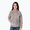 Women's sweatshirt Aulp Becco Coral Fleece sepia