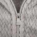 Women's sweatshirt Aulp Becco Coral Fleece sepia 10