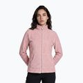 Women's sweatshirt Aulp Becco Coral Fleece powder pink