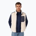 Men's gilet Aulp Tarik Sherpa greige