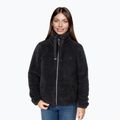 Women's sweatshirt Aulp Visha Coral Fleece black