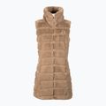 Women's gilet Aulp Carra Faux Fur taupe 7