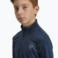 Rossignol Boy 1/2 Zip Warm Stretch children's ski sweatshirt dark navy 5