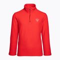 Rossignol Children's Ski Sweatshirt 1/2 Zip Fleece orange 6