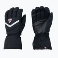Men's ski gloves Rossignol Legend Impr black/white