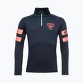 Men's ski sweatshirt Rossignol Classique Hero 1/2 Zip black/red 3