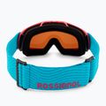 Rossignol Raffish S pink/orange children's ski goggles 3